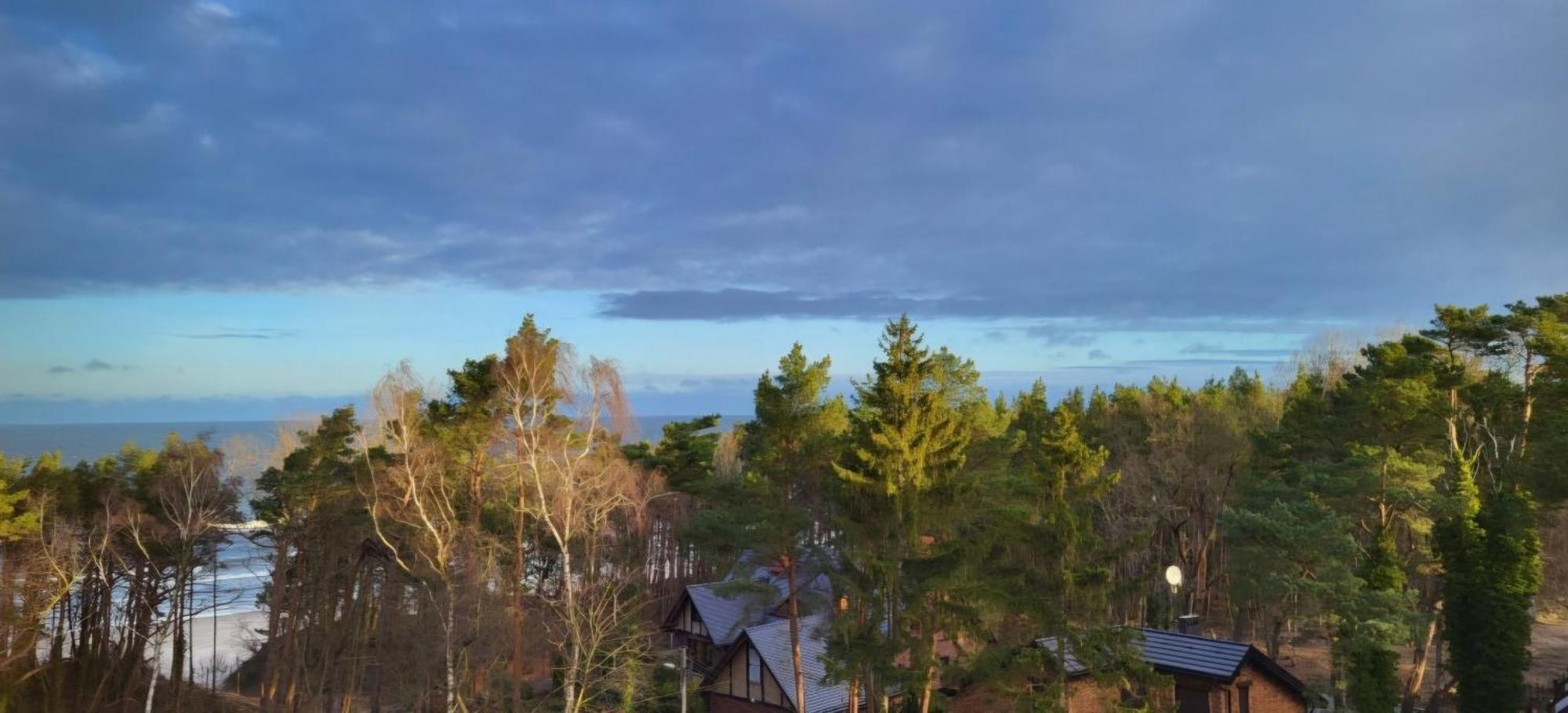 Pinea Sky Premium Apartament Z Widokiem Na Morze Ze Spa I Basenem Przy Plazy ポビエロボ エクステリア 写真